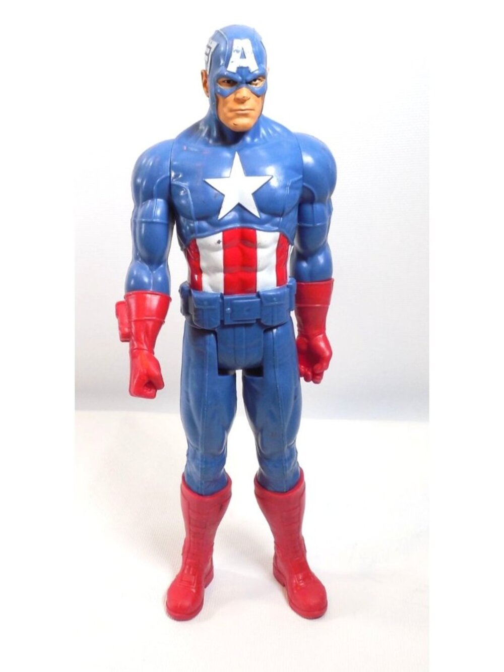 2013 Marvel Comics Hasbro 12" Captain America Action Figure Super Titan Hero